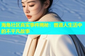海角社区真实事件揭秘：普通人生活中的不平凡故事