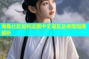 海角社区如何设置中文语言及使用指南解析