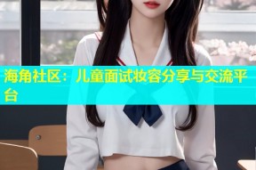海角社区：儿童面试妆容分享与交流平台