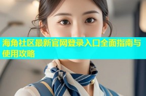 海角社区最新官网登录入口全面指南与使用攻略