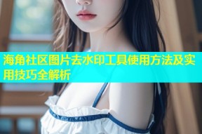 海角社区图片去水印工具使用方法及实用技巧全解析