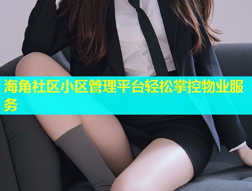 海角社区小区管理平台轻松掌控物业服务  第1张