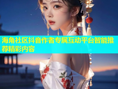 海角社区抖音作者专属互动平台智能推荐精彩内容  第1张