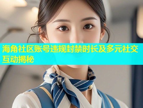 海角社区账号违规封禁时长及多元社交互动揭秘  第1张